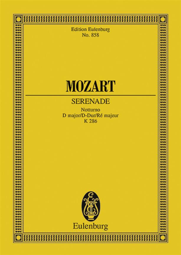 Serenata N. 8 Re (Notturno) K 286